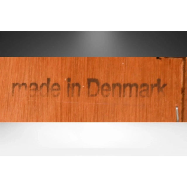 Mid Century Danish Modern Teak 10 Drawer Dresser Denmark For Sale - Image 11 of 14