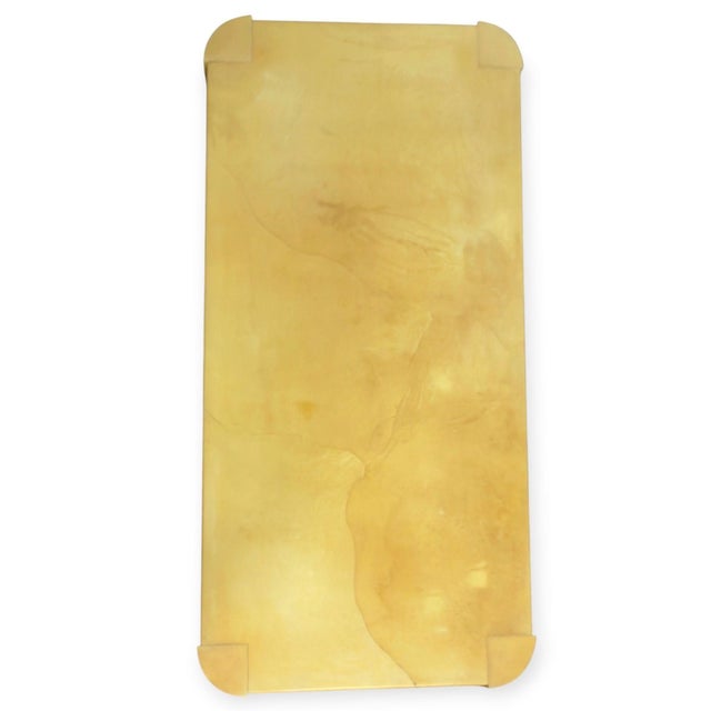 Karl Springer Goatskin Desk c.1970 For Sale In Chicago - Image 6 of 9