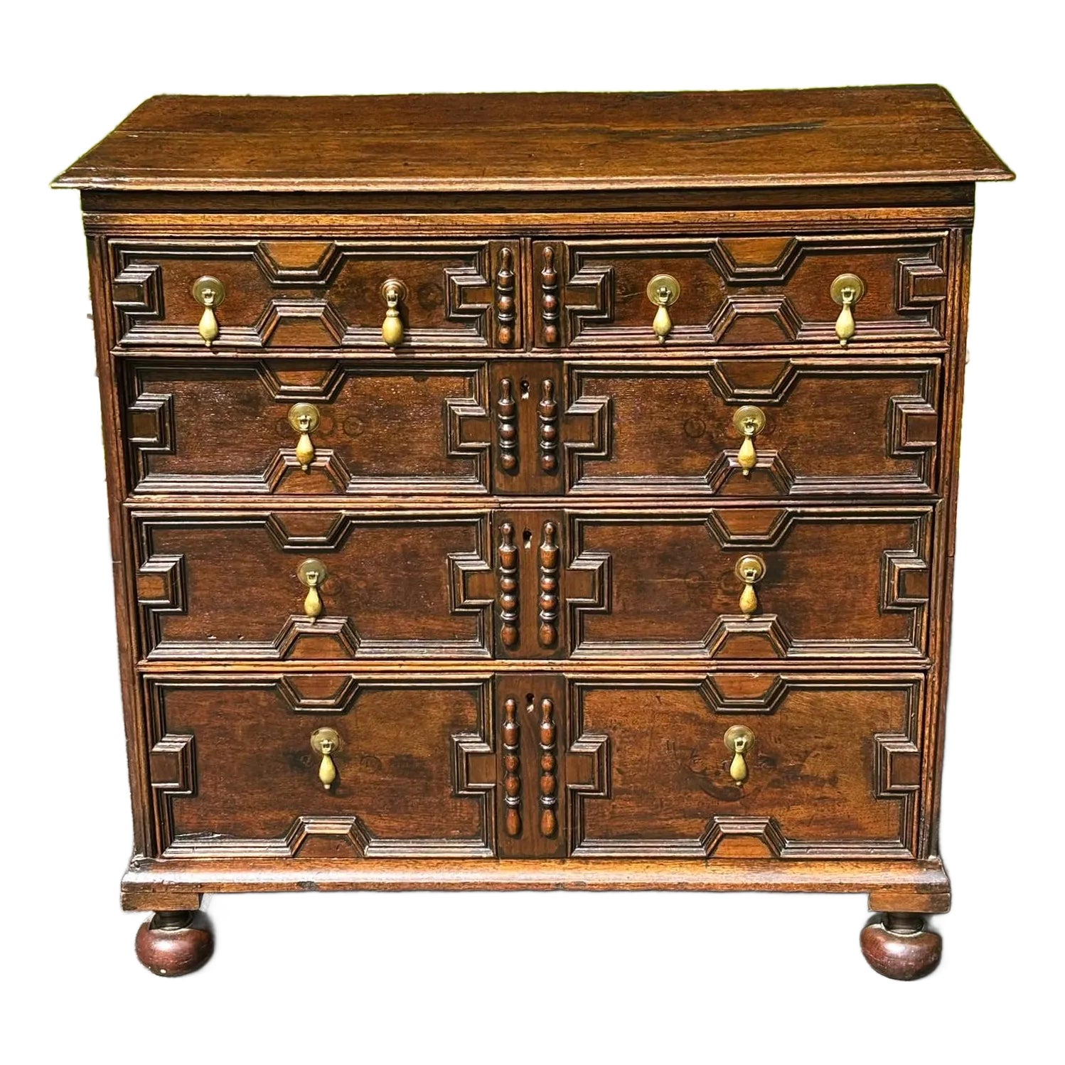 17th Century William and Mary Chest of Drawers | Chairish