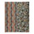 Rug & Kilim’s Distressed Deco Rug in Blue & Beige-Brown Geometric Patterns For Sale