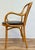 Wood Vintage Bistro Cafe Bentwood Chairs, S/4 For Sale - Image 7 of 11