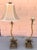 Maitland - Smith Vintage Hollywood Palm Tree Gilded Gold Table Lamps - a Pair For Sale - Image 4 of 12