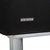 Animal Skin Koinor Volare Two-Seater Leather Sofa Black Couch Manual Function For Sale - Image 7 of 12