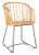 This contemporary rattan barrel dining chair is the natural choice to instantly upgrade any dining room. Designed to...