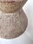 Mexican Ancient Style Metal Textured Vase For Sale - Image 3 of 3