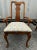 Late 19th Century Set of 4 Oak Queen Anne Style Dining Chairs For Sale - Image 4 of 7