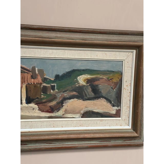Gideon Isaksson, Portuguese River, 1960s, Oil on Canvas For Sale - Image 15 of 18
