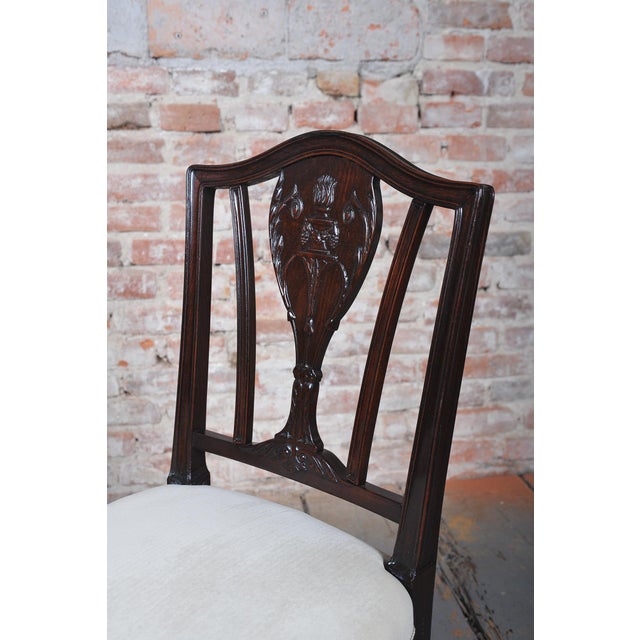 This exclusive pair of chairs in the distinct Art Deco style dates from the 1920s in Bohemia. The primary visual concept...