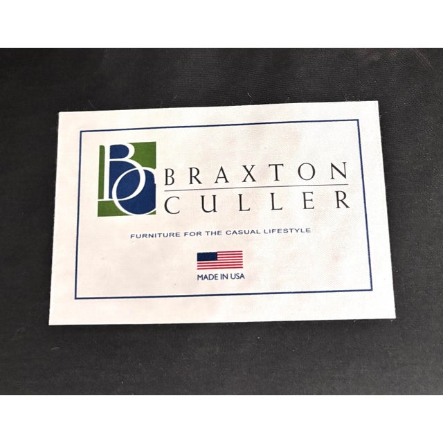 Beautiful Rattan Wicker Lounge Chair Made in Usa by Braxton Culler. Comfort and Beauty Will Make This Your “Go To” Lounge and Reading Chair For Sale - Image 12 of 12