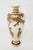 Japanese Antique Japanese Satsuma 6" Vase - Late Meiji Era - Geisha - Attendant - Tree - Leaves For Sale - Image 3 of 18