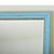 Large French 19th Century Mirror with Recent Blue Paint For Sale In Baton Rouge - Image 6 of 8