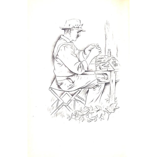 "The Fly and the Fish" 1951 Atherton, John For Sale In New York - Image 6 of 11