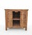 Naturally Aged 4 Panel Elm Cabinet For Sale - Image 4 of 12
