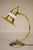 1930s Art Deco Streamline Brass Chrome Milk Glass "Halo" Table Lamp Markel Faries Era For Sale In Los Angeles - Image 6 of 10