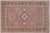 Purple Rustic Kazak Southwestern Purple/Light Blue Wool Rug - 4'0''x5'10'' For Sale - Image 8 of 10