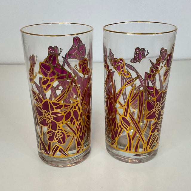 1960s Vintage Hollywood Regency Tom Collins Pitcher Set, West Virginia