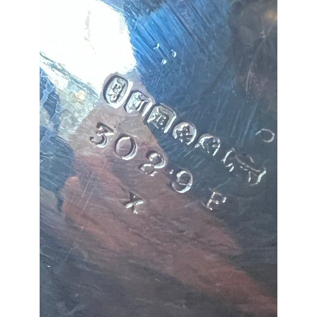 Antique Silverplate Etched Server Serving Dish Domed Tall Legs For Sale - Image 4 of 12