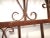 Gray Vintage Mid Century Spanish Style Metal Tall Gate or Wall Decor For Sale - Image 8 of 13