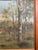 Cabin Signed "M. Mulatti" Patagonian Landscape Oil Painting For Sale - Image 3 of 5