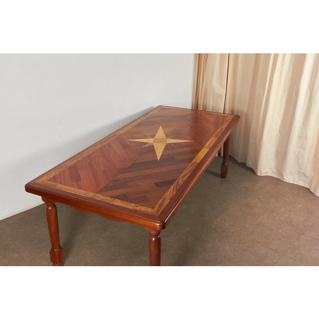 Mid-Century Modern Italian Rosa dei Venti Table, 1970s For Sale - Image 3 of 14