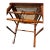 1920's Victorian American Chestnut Cane Seat Side Desk Chair For Sale - Image 16 of 17