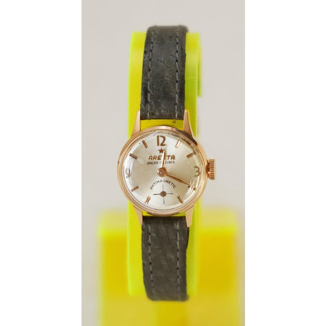 Women's Gold Wristwatch from Aretta, 1960s For Sale - Image 4 of 4