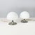 Italian mid-century modern Mushroom table lamps by Goffredo Reggiani for Reggiani, 1970s Pair of table lamps mod. Mushroom...