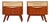 Mid-Century German Nightstands, 1950s, Set of 2 For Sale