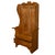 Antique 19thC English Pine Lambing Chair Hall Bench Settle With Drawer 1860 For Sale - Image 4 of 9