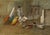 Whylock Pendavis, Silversmith's Shop & Madras Men Procession, Port Louis, Mauritius, 1800s, Watercolour For Sale