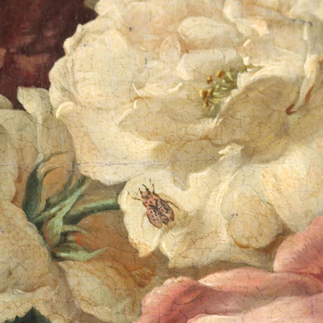 Elise Le Barbier Bruyère, Still Life, 1824, Oil on Canvas, Framed For Sale - Image 7 of 12