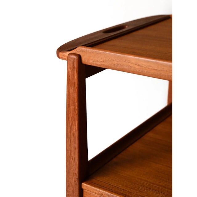 Vintage Scandinavian Julius Trolley by Sven Engström & Gunnar Myrstrand for Tingströms, 1960s For Sale - Image 9 of 11