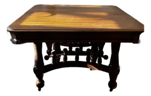 Antique Quartersawn Oak Dining Table