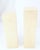 Mid-Century Modern Square Beveled Tall Travertine Marble Pedestals End Tables For Sale - Image 12 of 12
