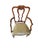 French Provincial Mid 20th Century White Furniture Co. French Provincial Walnut Dining Set With 8 Chairs & Expandable Table For Sale - Image 3 of 10