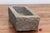 Hand-Chiseled Stone Rectangular Pot For Sale - Image 4 of 6