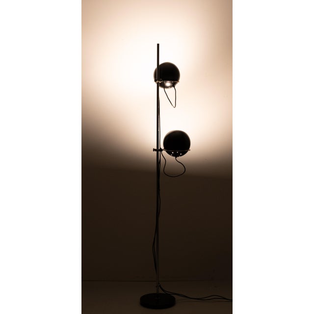 Metal Space Age Double Eyeball Floor Lamp by Herda, Netherlands, 1970s For Sale - Image 7 of 10