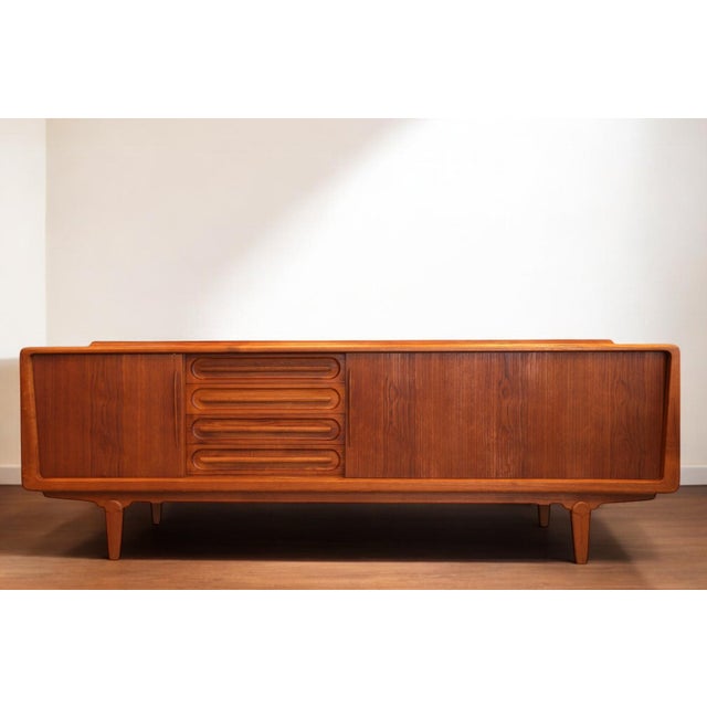 Mid-Century Modern Sideboard in Teak by Arne Vodder for Vamo Long, 1960s For Sale - Image 3 of 18
