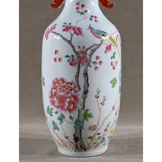 Ceramic Chinese Porcelain Vase, 1800s For Sale - Image 7 of 18