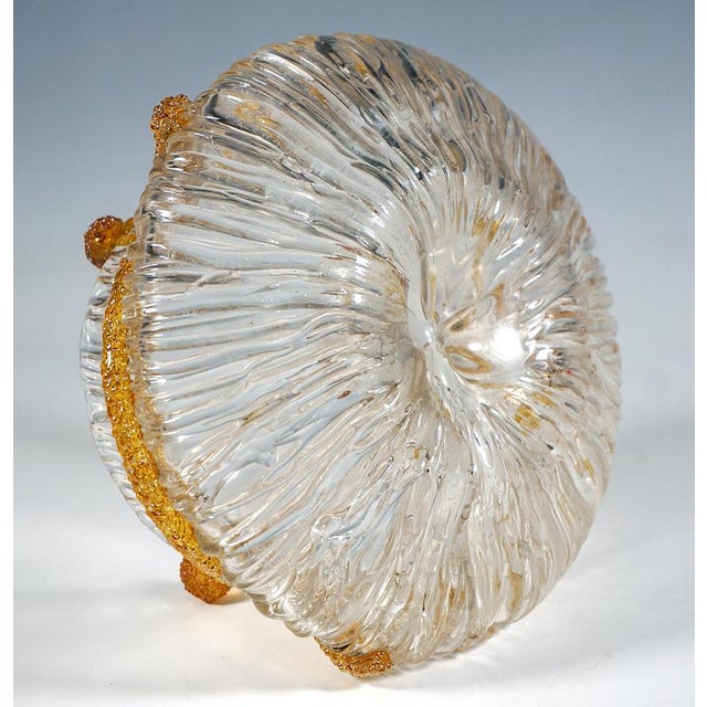 Art Nouveau Texas Empir Blitz Glass Vase from Loetz, Bohemia, Austria-Hungary, 1905 For Sale - Image 5 of 8