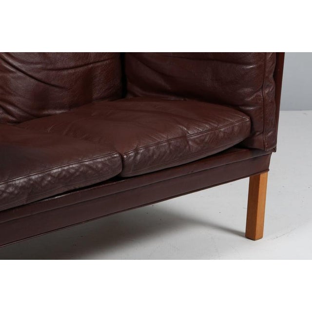 2-Seater Sofa attributed to Illum Wikkelsoe for Holger Christensen, 1960s For Sale - Image 6 of 8