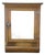 Antique Oak Mirrored Bathroom Apothecary Medicine Cabinet Cupboard 26" For Sale