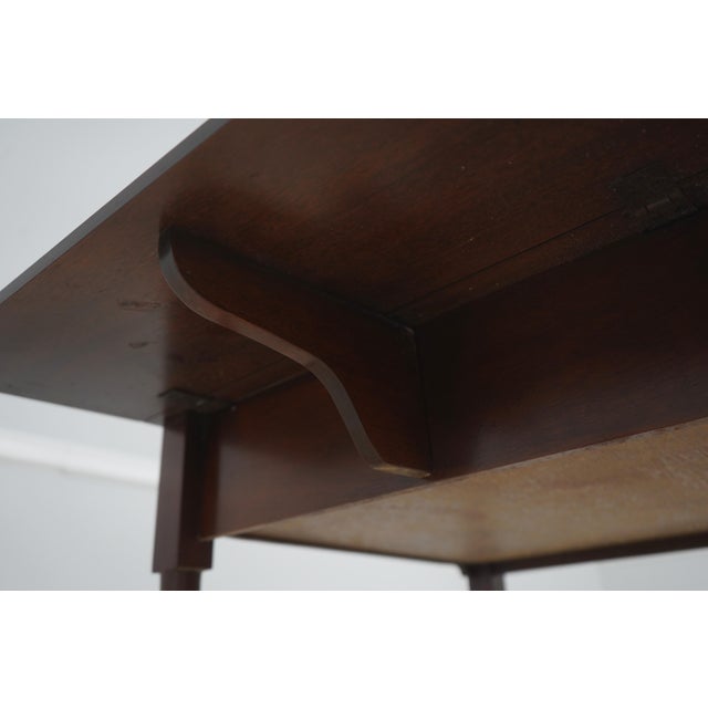 Madison Square Mahogany Drop Leaf Occasional Table For Sale - Image 16 of 18