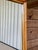 Vintage Coastal Boho Rattan Fan Back Wall Mirror With Woven Shelf For Sale - Image 12 of 12