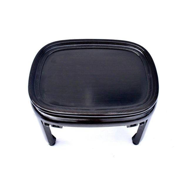 Wood Baker Furniture Ebonized Ming Tray Table For Sale - Image 7 of 8