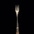 English Antique British Silver and Bone Pickle Fork or Serving Fork For Sale - Image 3 of 8