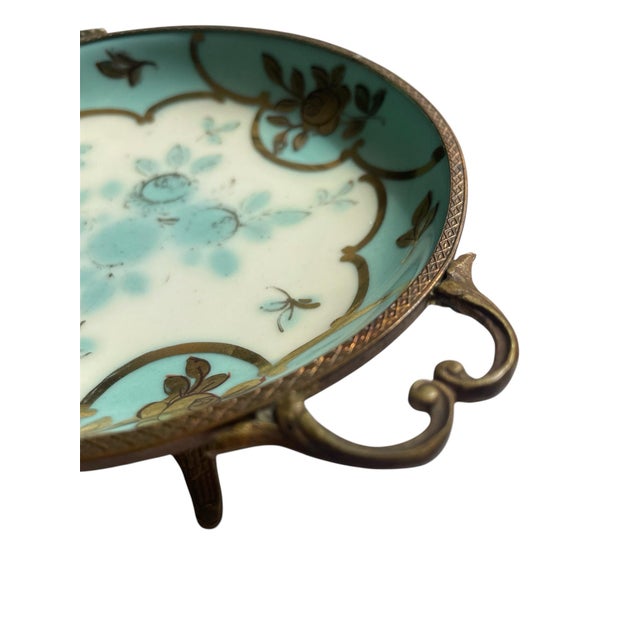 French Vintage Ferdinand Bing and Company Successors, Limoges, France For Sale - Image 3 of 5
