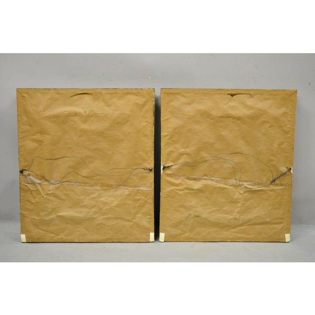 vintage gold framed hans volkmann art print little princess girl lord seaham boy chairish