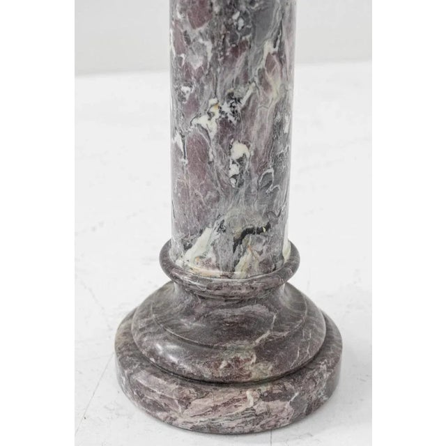 Mid-Century French Red Marble Column, 1950s For Sale - Image 6 of 9