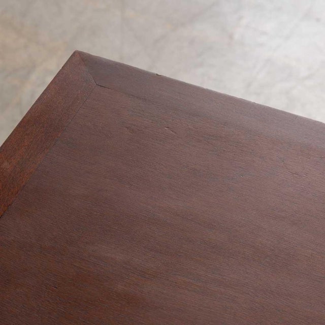 Wood French 1930s Art Deco Side Table For Sale - Image 7 of 9